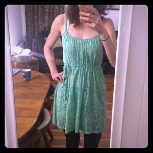 Spring green Derek Heart dress